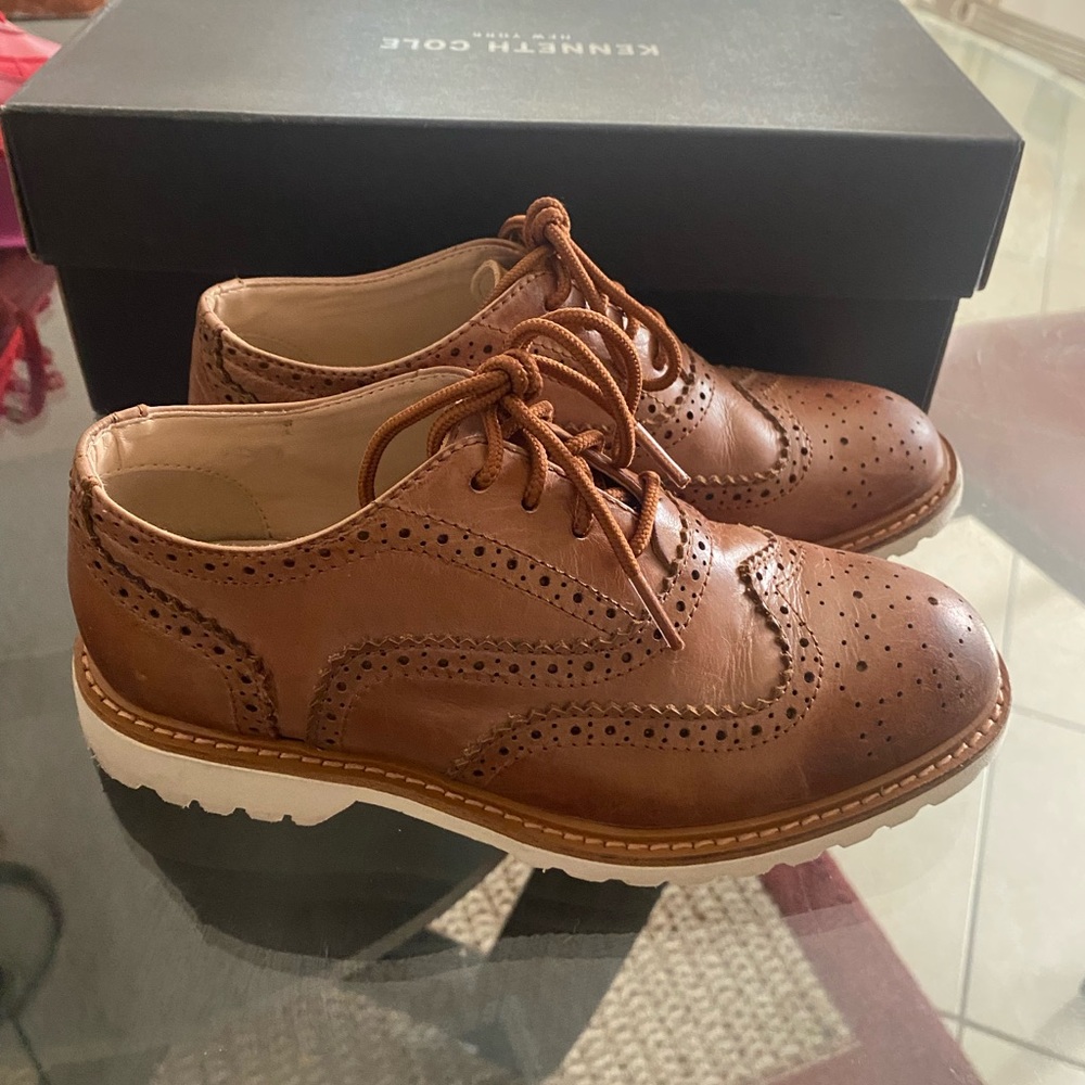 Kenneth Cole kids casual dress shoes “Worn Once”